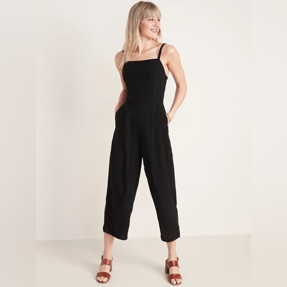Old Navy Square Neck Cami Jumpsuit
